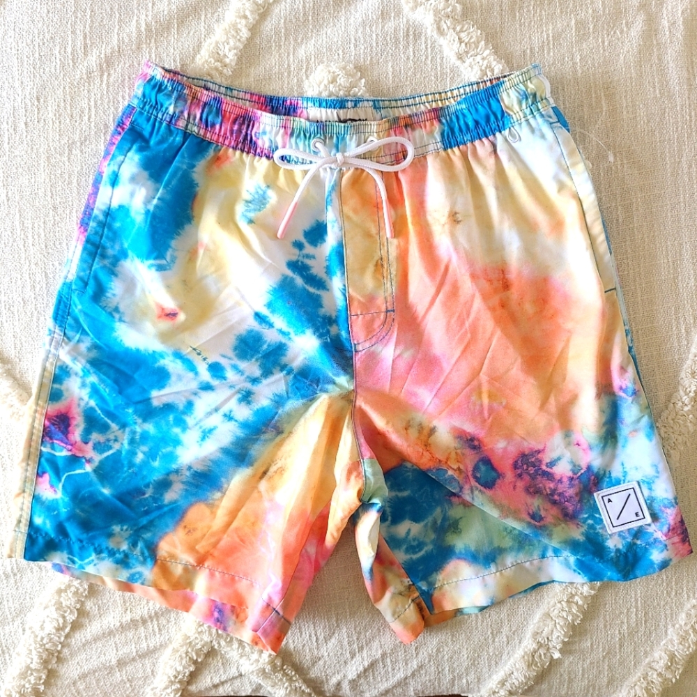 AMERICAN EAGLE - Tie-Dye Swim Trunks